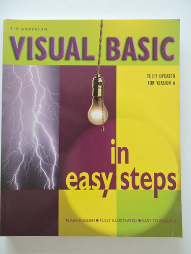 Livro Visual Basic In Easy Steps - Em Inglês - Tim Anderson (Usado)