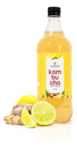 Kombucha Digestiva Probiótica Hidrantante 1 Litro Detox