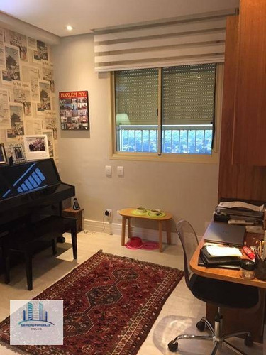 Imagem 14 de 30 de Apartamento Com 4 Dormitórios À Venda, 195 M² Por R$ 1.800.000,00 - Campo Belo - São Paulo/sp - Ap3501