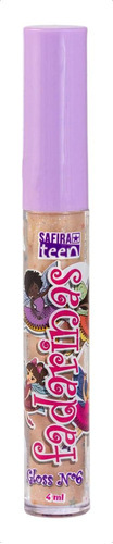 Gloss Labial Hidratante Fadarinas Nº 6 Safira Teen 4ml