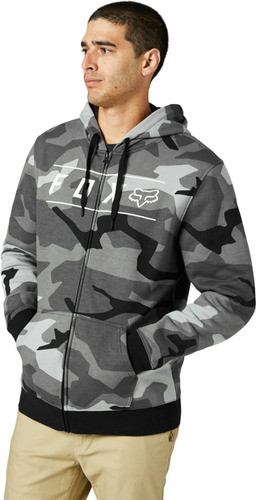 Imagen 3 de 4 de Buzo Fox Racing - Pinnacle Camo - Zip Fleece