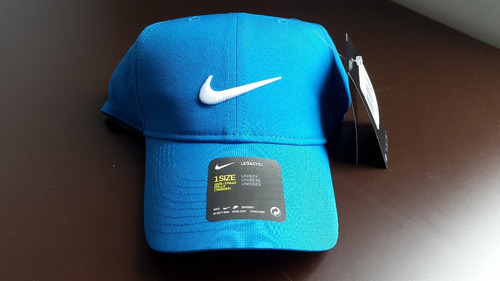 Gorra Nike Golf Azul 2018 Ajustable En La Parte Trasera