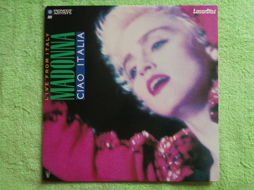 Eam Ld Laser Disc Madonna Ciao Italia 1988 Live From Italy