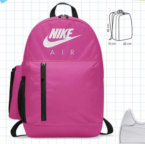 mochila nike air rosa