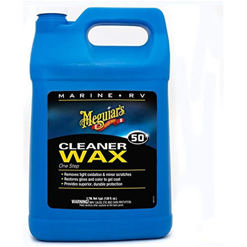 Meguiars M5001 Marinerv One Step Cleaner Wax 1 Galon