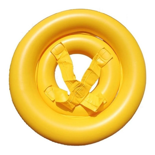 Flotador Inflable Flotis Para Bebe Alberca O Playa 1-2 Años Color Amarillo