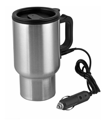 Vaso 480ml Térmico Auto Acero Tazon Mug 12v Eléctrico