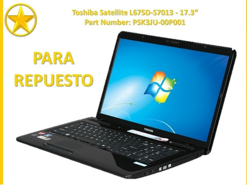 Laptop Toshiba Satellite  L675