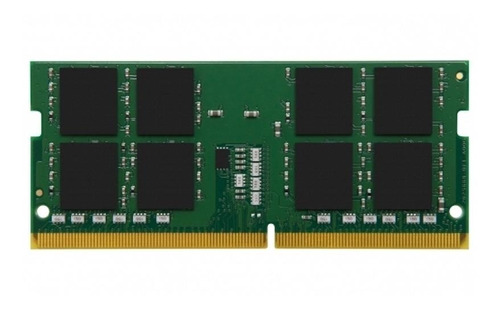 Imagem 1 de 1 de Memória RAM ValueRAM color verde  4GB 1 Kingston KVR26S19S6/4