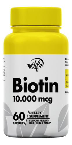 Biotin 10.000 Mcg American - Unidad a $850