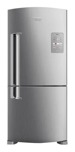 Geladeira com freezer Brastemp Ative! BRE80AR con capacidad de 573L 127V -inox