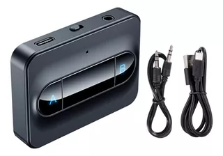 Transmisor Bluetooth 5.0 Escucha 2 Audífonos Tv Pc Sin Cable