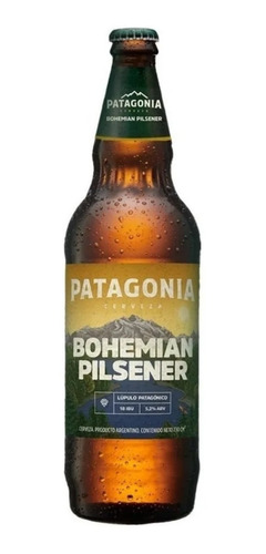 Cerveza Patagonia Bohemian Pilsener 730ml. - Envíos