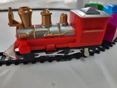 Trem Locomotiva Super Expresso 14 Peças Tamanho Grande - Brinquedo Infantil  - Trem de Brinquedo - Magazine Luiza