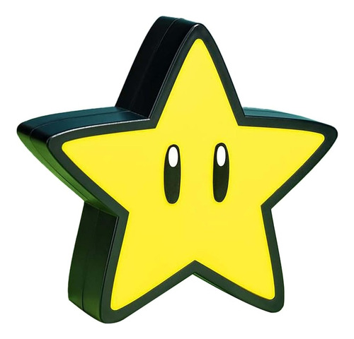 Lámpara Led Super Estrella Recargable De Super Mario Bros