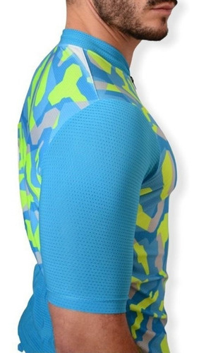 Imagen 2 de 6 de Remera Ciclismo Cross Roads Pro1 Motoscba