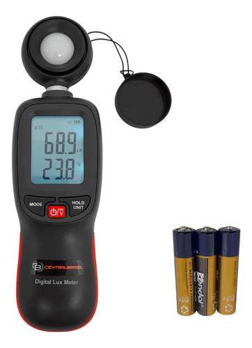 Luxímetro Digital 0-200.000 Lux Profissional Com Certificado
