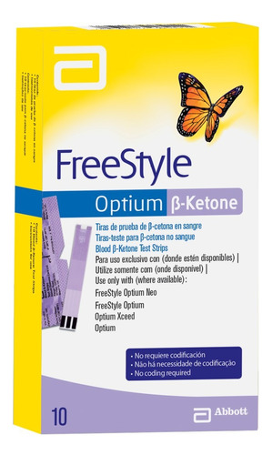 Freestyle Optium B Ketone 10 Tiras