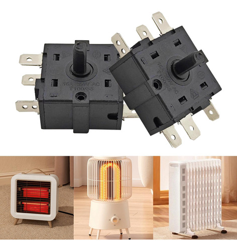 2 Peças Peças De Controle De Ventilador De 6 Pés