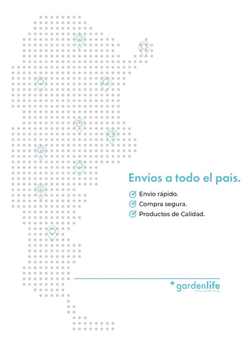 Combo 6 Organizadores De Plástico Life Box 50lts Gardenlife.