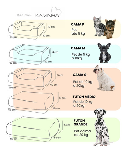 Cama Kaminha Pet Lola Cachorro Gato Média Design Conforto Cor Rosê