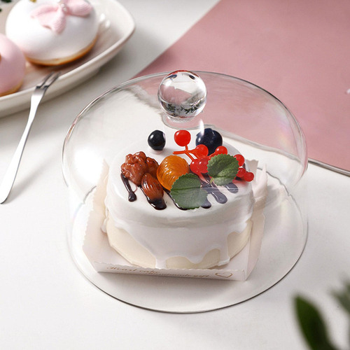 / Soporte Para Tartas De Acrílico, Cubierta Para Servir, L