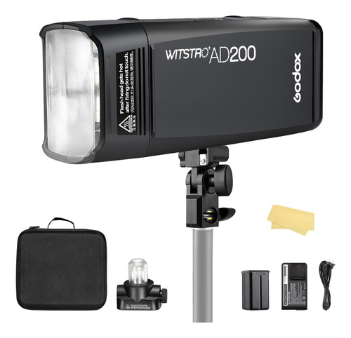 Luz Estroboscópica Flash Speedlite Godox Ad200, 200 W, Ttl,