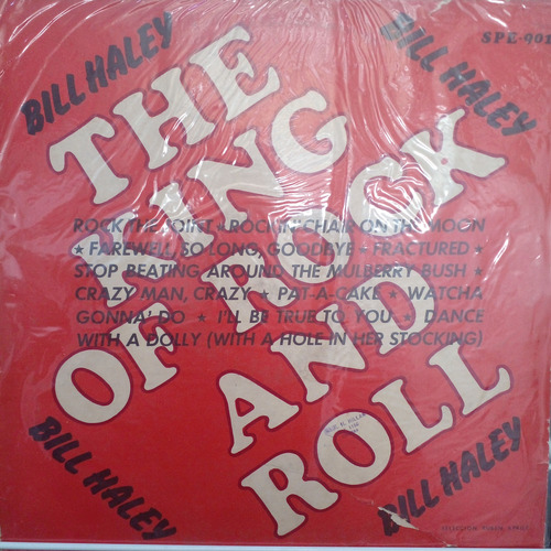 Lote Rock And Roll 5 Vinilos Lp Bill Haley Estándar