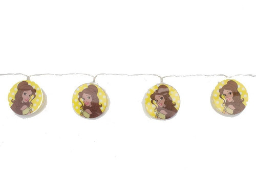Imagem 2 de 3 de Cordao Led Luzes Princesas Da Disney Oficial