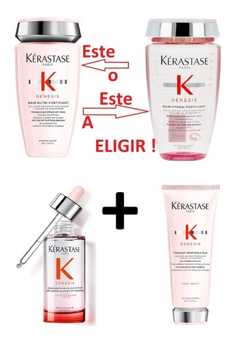 Kerastase Kit Genesis Combo Anti-chute Fortifiant Anti-caída