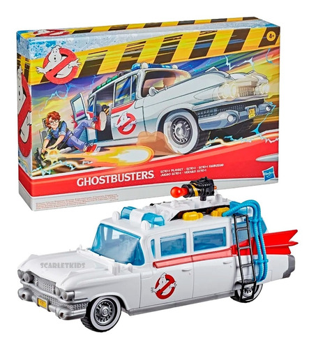 Ecto Ghostbusters Vehiculo Playset Con Accesorios Scarlet