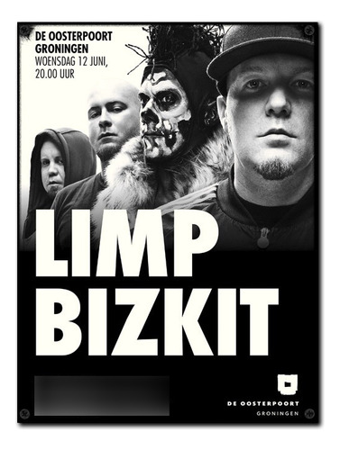 #1359 - Cuadro Vintage 30 X 40 - Limp Bizkit Poster Música 