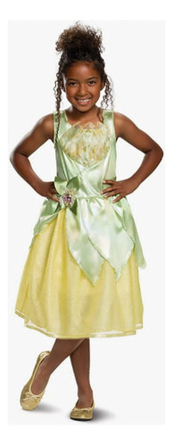 Disfraz Exclusivo Princesa Disney Tiana Con Luces En El Vestido Marca Disguise Importado Usa.
