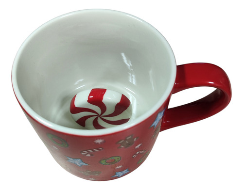 Taza Target Navideña Ceramica Navidad Rojo Navidad