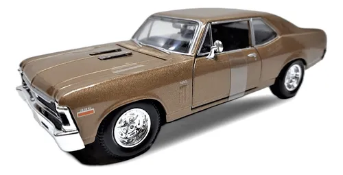 comprar Chevrolet Nova 1970- Nuevo Sin Caja- Maisto 1\u002F24- Dorado