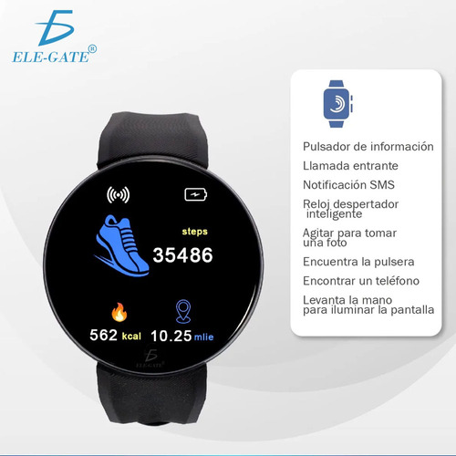 Reloj Inteligente Deportivo Redondo | Touch | Advanced