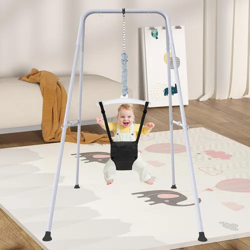 Saltador De Bebe Con Soporte, Juego De Columpios Para Jugar