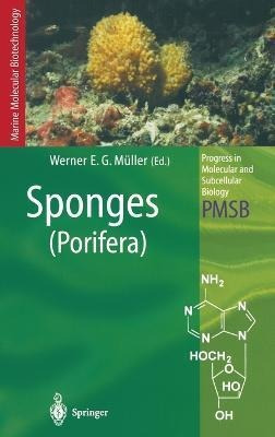 Libro Sponges : Porifera - Werner E. G. Mã¼ller