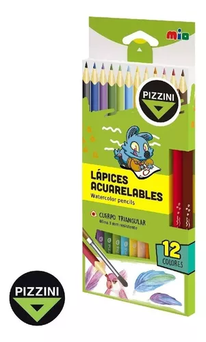 Lapices De Colores Acuarelables X12 Pizzini Lml3712