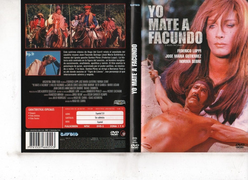 Yo Maté A Facundo - Dvd Original - Buen Estado