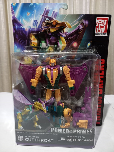 Transformers Power Of The Primes Cutthroat Takara 