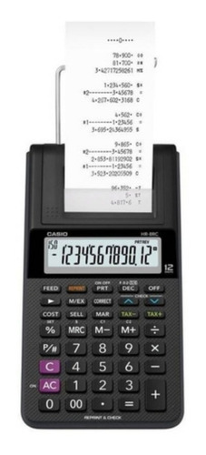 Calculadora Impresora Casio Hr-8rc
