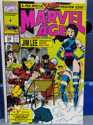 Cómic Marvel Age #104 Jim Lee