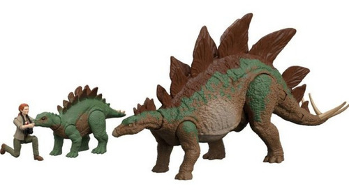 Dinosaurios Jurassic World Dr. Sarah Harding & Stegosaurus