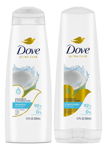 Dove Shampoo And Conditioner Set - Nourishing Secrets Champú