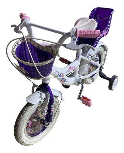 Bicicleta Infantil Raleigh Jazzi R12 Rosa/blanco