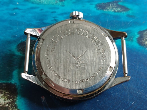 Camy Diver Antigo Cal Fhf 96-4 Swiss Made Broad Arrow Raro