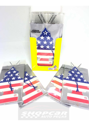 Imagem 3 de 4 de 2 Little Trees Aromatizante Cheirinho Carro Vanilla Eua