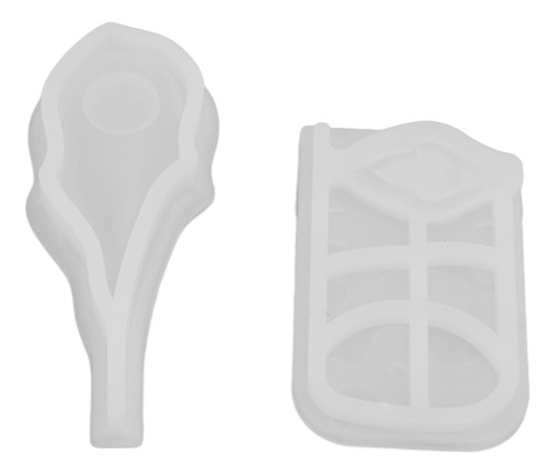 Molde De Silicona, 2 Piezas, Diseño Único Y Exquisito En For