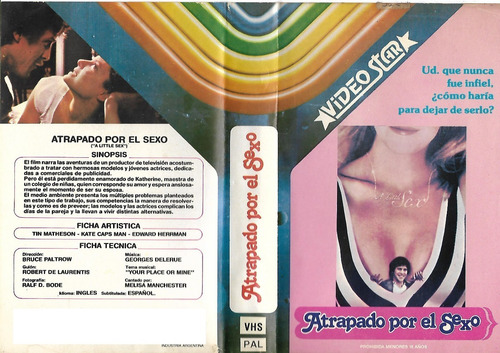 Atrapado Por El Sexo Vhs A Little Sex Kate Capshaw 1982